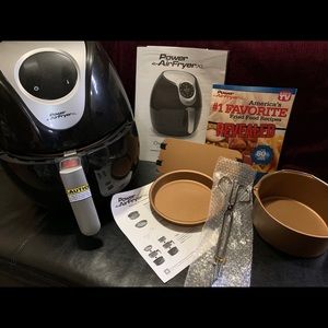 PowerXL power Air fryer 5.3qt Black